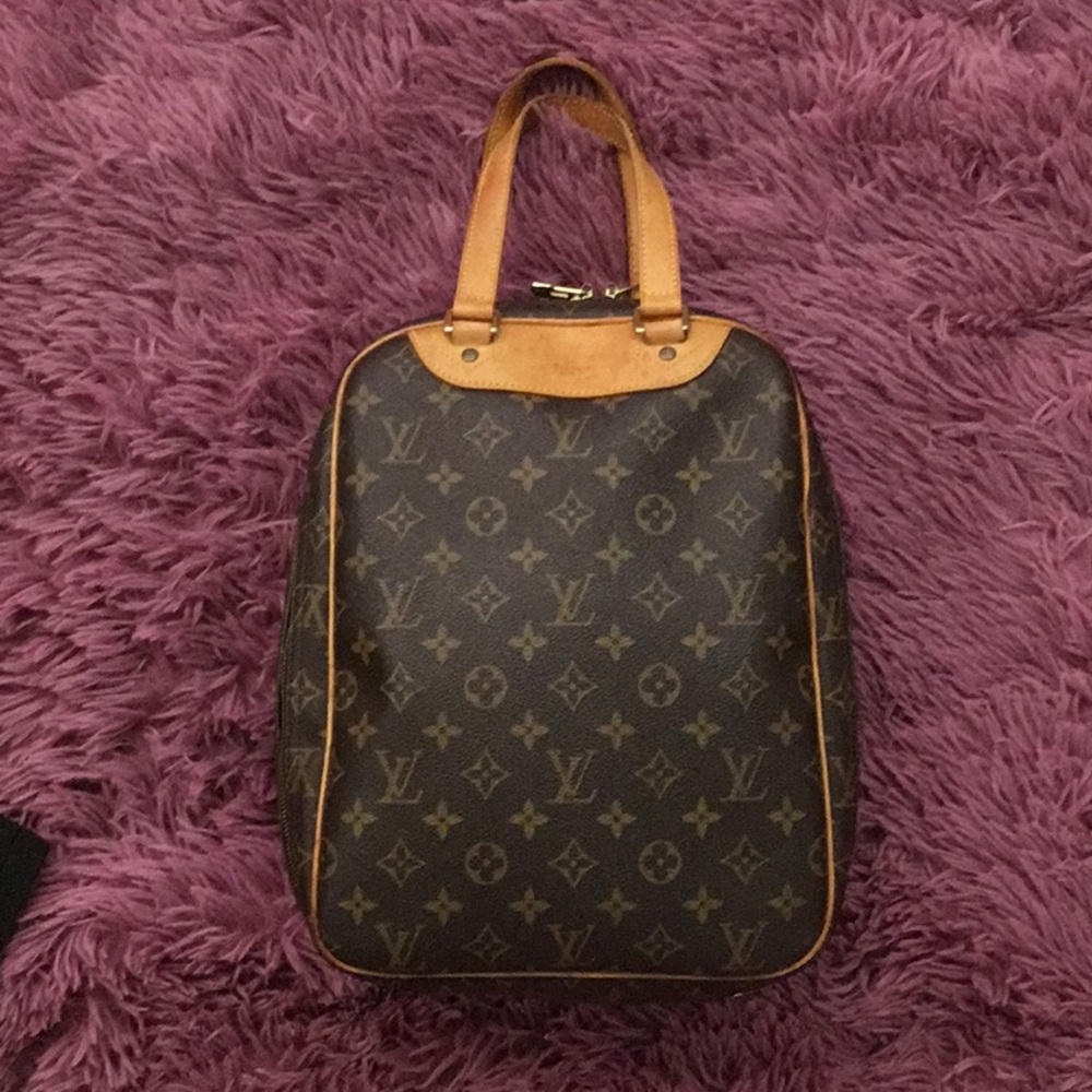 Louis Vuitton Brown Monogram Canvas Duffel Bag - Picture 2 of 4
